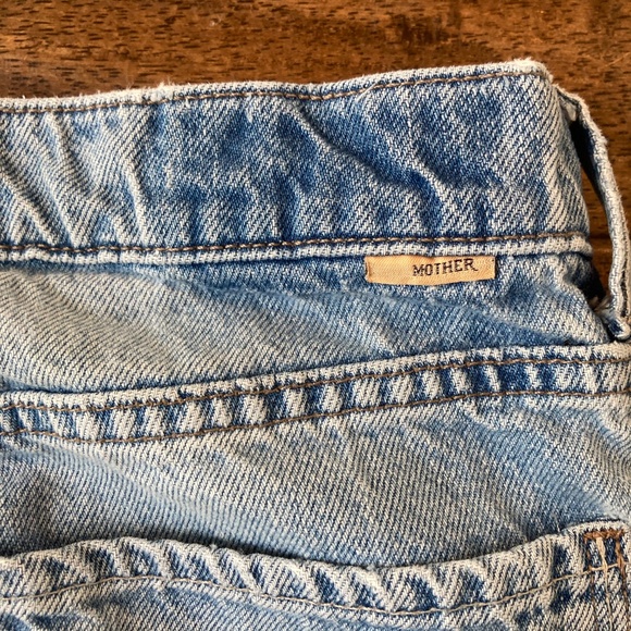 Mother Superior The Ditcher Crop Denim Jeans Leap At The Chance sz 27 - Picture 13 of 13